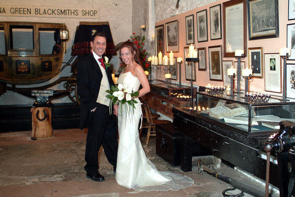 Gretna Green Wedding photography at Gretna Hall Blacksmiths